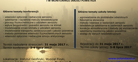 Galeria-Letnia szkoła aerozolowej sieci badawczej Poland - AOD