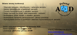 Galeria-e-Konferencja pt. "Rola aerozolu w systemie klimatycznym"